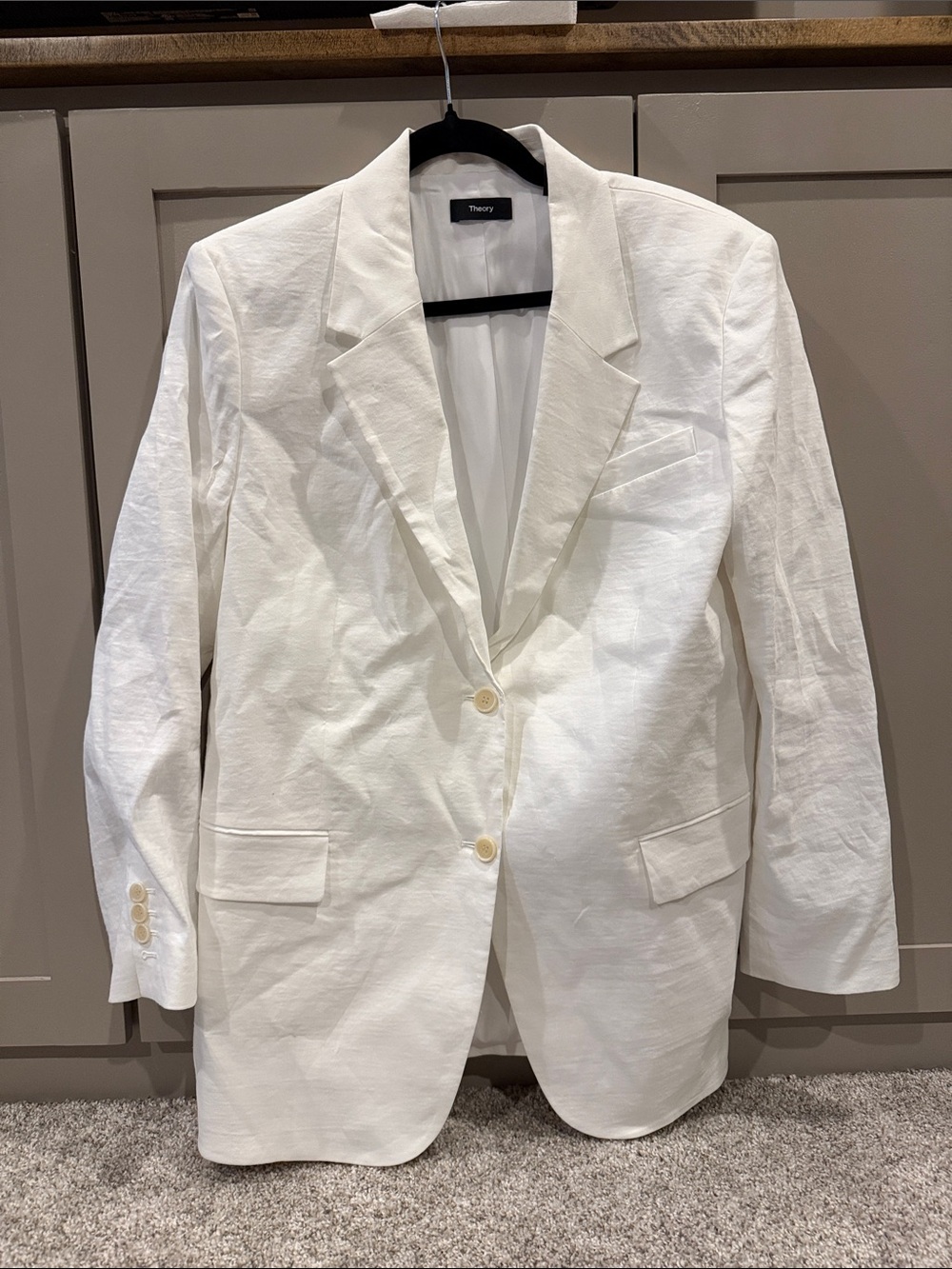 Theory Linen Blend Blazer